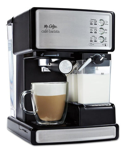 Cafetera Mr Coffee Café Barista Automática Expreso Acero Inoxidable