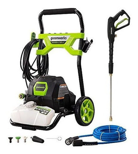 Greenworks Gpw2003 Hidrolimpiadora 2000 Psi Limpieza Facil Efectiva