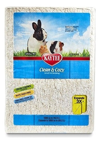 Kaytee Clean Y Cosy White Lecho Para Pequeños Animales Control De Olores Y Alta Absorción