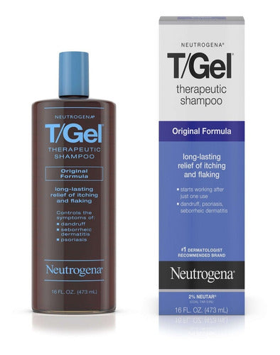 Shampoo Neutrogena Tgel Terapéutico Vegano Para Cabello Más Vital 473ml