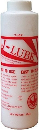 J-lube Ob 10oz Lubricante Obstétrico Polvo Concentrado Ideal para Uso Médico