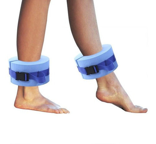 Tobilleras De Natación TRRAPLE Juego De 2 Puños Flotantes Ajustables