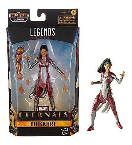 Figura De Acción Makkari Serie Marvel Legends The Eternals 15cm