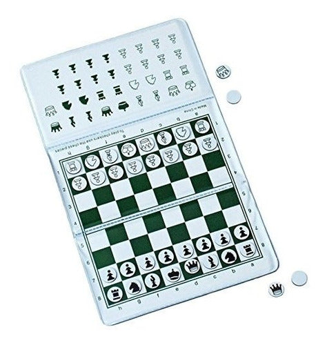 Juego De Mini Ajedrez Magnetico De Bolsillo WE Games Portatil Magnetico