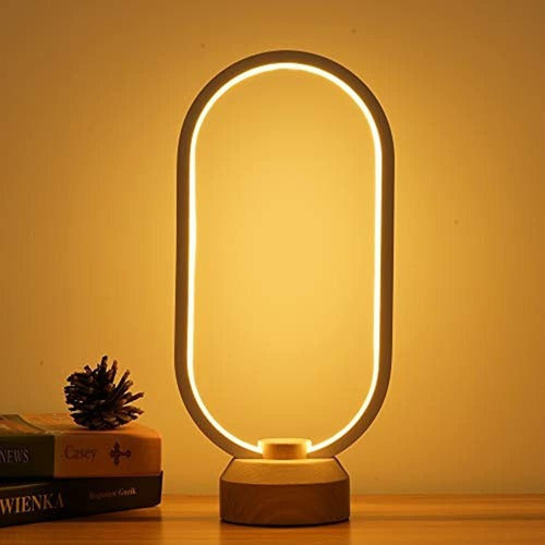 Lampara De Escritorio Led Lonrisway Luz De Noche Diseño Elegante