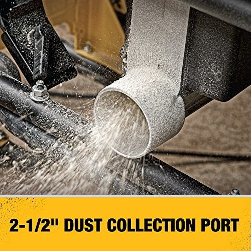 Sierra De Mesa Dewalt 10 Pulgadas Con Soporte Rodante Y Precisión Total - almacenspeedway