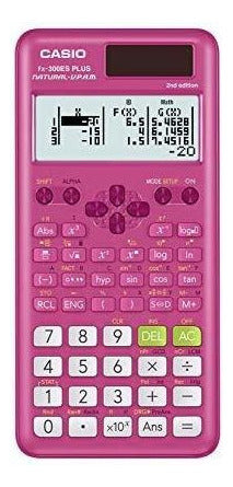 Calculadora Científica Casio fx-300ESPLS2 Rosa Simplifica Tus Cálculos