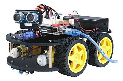 Proyecto Elegoo Uno Robot Inteligente Kit De Coche Educativo - almacenspeedway