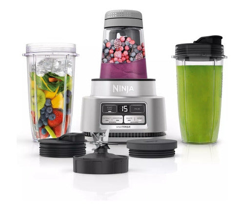 Licuadora Smoothie Batidos 14 Oz Ninja Foodi Ss101 Con 2 Vasos Para Salud Y Energía
