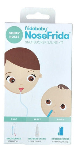 Aspirador Nasal NoseFrida Para Bebé Kit Completo Alivio De Congestión Fridababy
