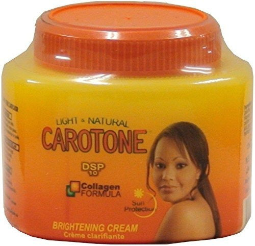 Crema Iluminadora Carotone Para Piel Oscura Hidratante 135ml