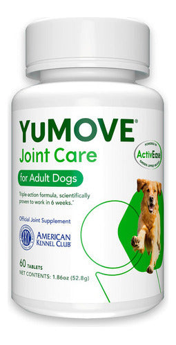 YuMOVE Joint Care: Suplemento para Caderas y Articulaciones en Perros de 6-8 Años (60 Tabletas)