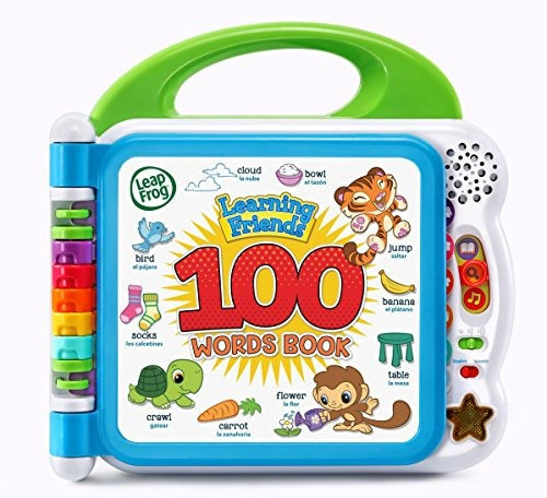 Libro Leapfrog Learning Friends 100 Words Educativo Bilingüe Para Niños - almacenspeedway
