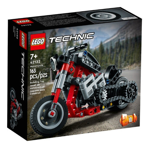 Set De Construcción Lego Technic Moto 42132 Juguete Para Niños 7 Años Con Detalles Realistas