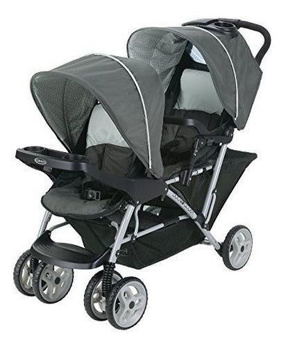 Cochecito Doble Ligero Duo Glider Click Connect Asientos En Tandem - almacenspeedway