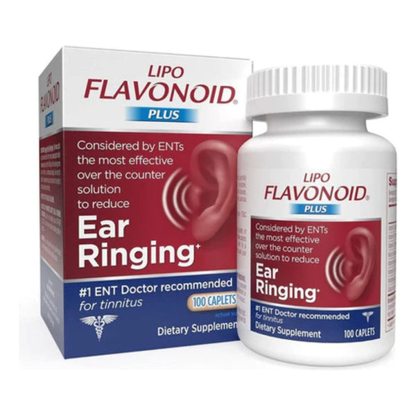 Suplemento Salud Del Oido Lipo Flavonoid Plus Efectivo Y Natural