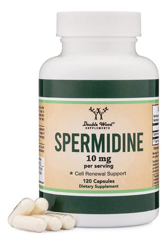 Spermidine Double Wood 60 Cápsulas Envejecimiento Saludable Energía Vitalidad