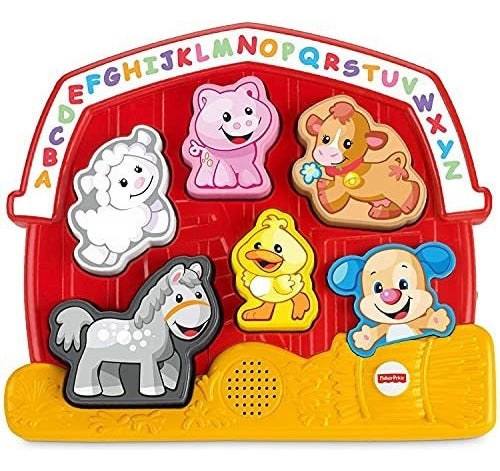 Fisher Price Laugh & Learn Farm Animal Puzzle Rompecabezas Interactivo