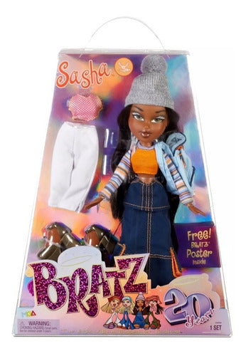 Bratz Muñeca Sasha 28 Cm Edición Especial 20 Aniversario 2021