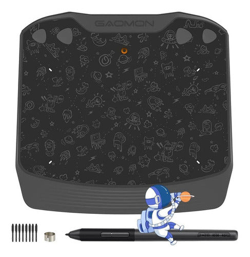 Tablet Grafica Gaomon S630 Para Diseño Digital Y Osu Sin Batería