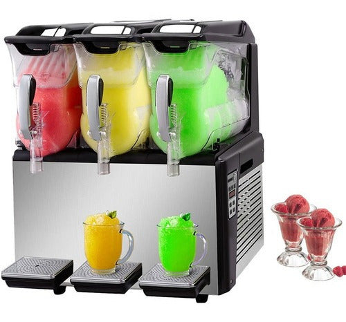 Maquina De Granizados Y Cocteles 3x10l Vevor Rápida Y Eficiente