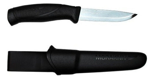 Cuchillo Morakniv Companero De Hoja Fija Negro De 4.1 Pulgadas