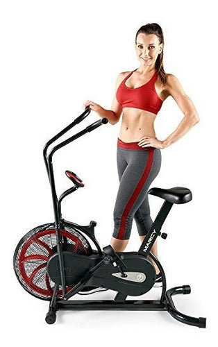 Bicicleta De Ejercicio Con Resistencia Al Aire Marcy Fan NS1000