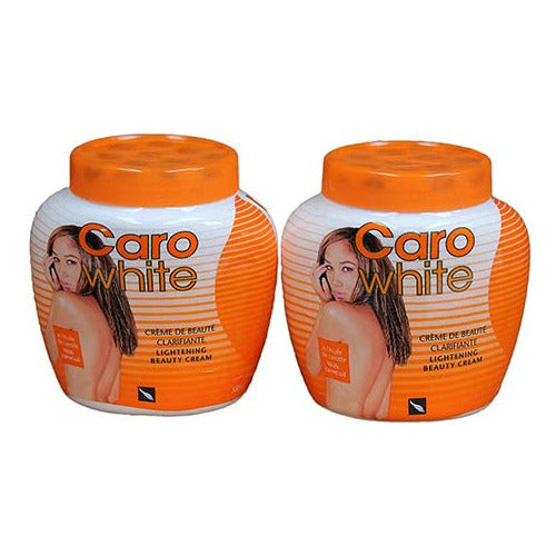 Crema Para Aclarar La Piel Caro White 500 Ml con Vitamina E Y B Caroteno