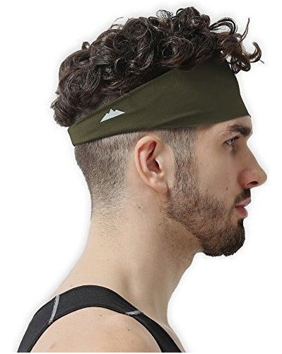Diadema Deportiva Para Hombre Banda Absorbente Con Sudor Ideal Para Ejercicio
