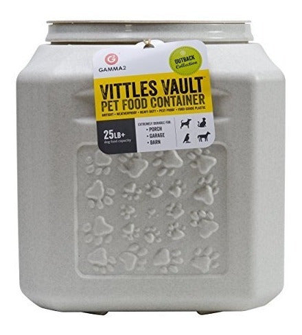 Gamma2 Vittles Vault Plus Contenedor De Alimentos Hermético Para Mascotas - almacenspeedway