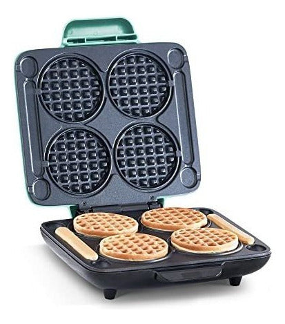 Maquina Dash Mini Para Hacer Wafles Multiples Rapido Facil Limpieza