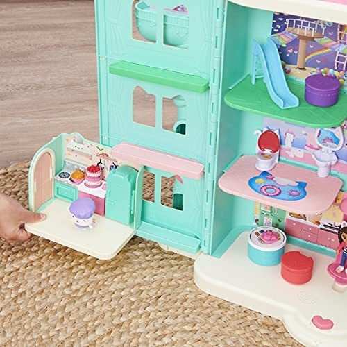 Gabby’s Dollhouse Bakey With Cakey Kitchen Casa de Muñecas con Figura y Accesorios - almacenspeedway