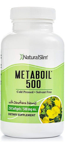 Metaboil 500 Aceite De Onaga Capsulas Naturales Para Perder Peso Eficazmente
