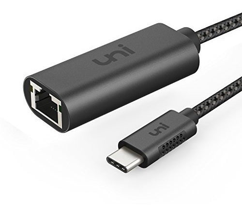 Adaptador Usb C A Ethernet Uni Cable Con Alta Velocidad Y Confiabilidad