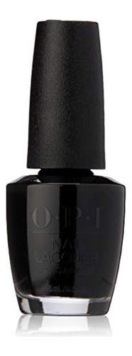 OPI Esmalte De Uñas Negro 0.5 Fl Oz Manicura Profesional Brillo Duradero