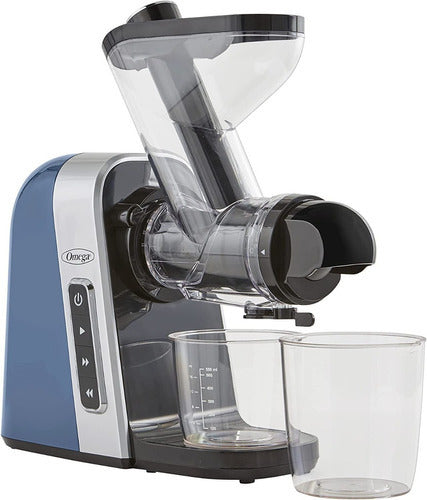 Omega Mm400bl Exprimidor Lento De Prensa Fria 200w Aprovecha Nutrientes