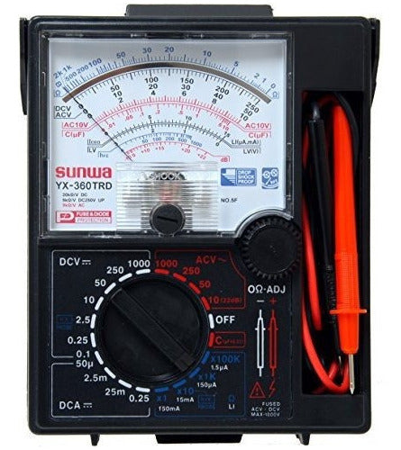 Multimetro Analogico Sunwa Yx360trd Estimacion Capacitancia Gratis