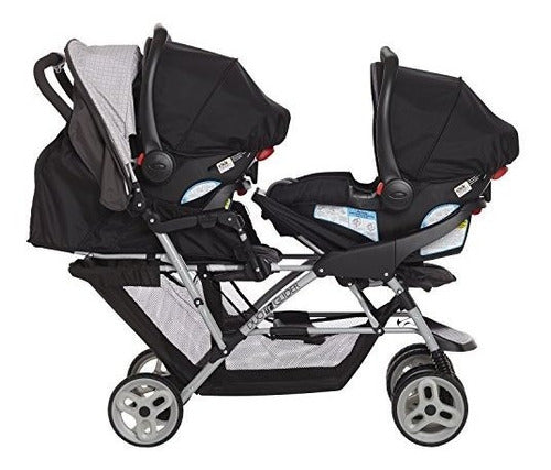 Cochecito Doble Ligero Duo Glider Click Connect Asientos En Tandem - almacenspeedway