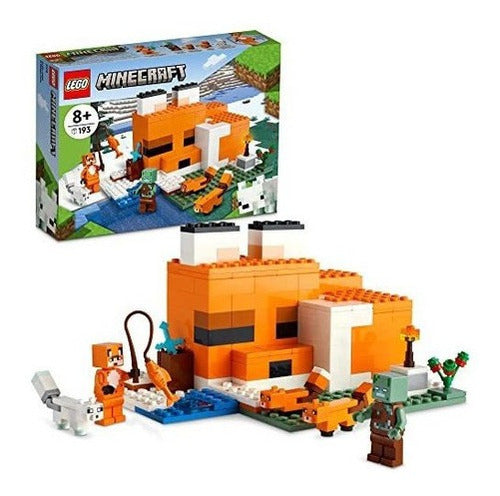 Lego Minecraft The Fox Lodge Kit De Construccion Ideal Para Aventuras Creativas