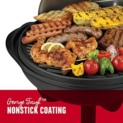 George Foreman Parrilla Electrica 15 Porciones Interiores Exteriores Facilidad y Calidad - almacenspeedway