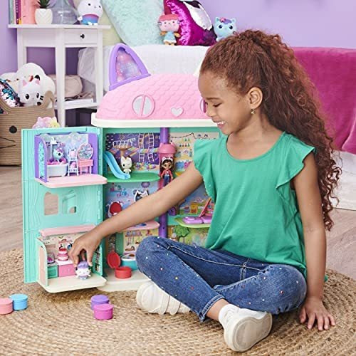 Gabby’s Dollhouse Bakey With Cakey Kitchen Casa de Muñecas con Figura y Accesorios - almacenspeedway