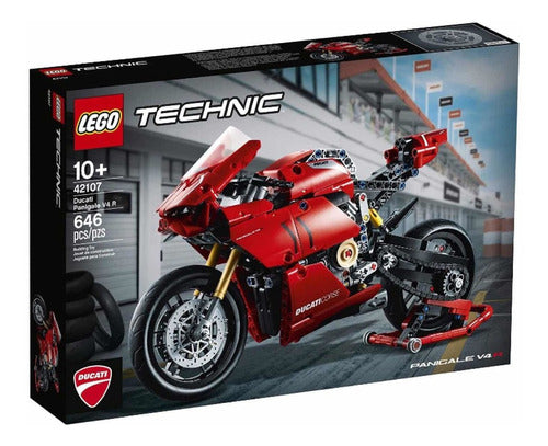 Set De Construcción Lego Technic Ducati Panigale V4 R 646 Piezas - almacenspeedway