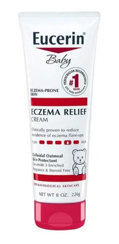 Eucerin Baby Crema Corporal Eczema Relief Hidratacion Efectiva