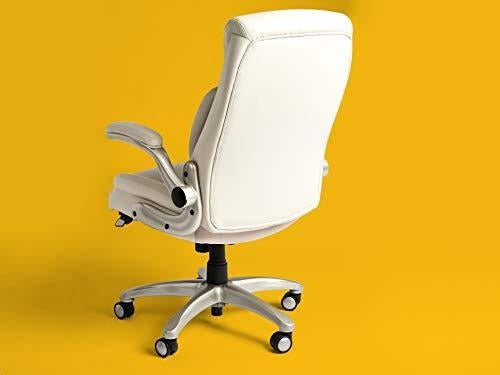 Silla Ejecutiva Ergonómica De Cuero Con Respaldo Alto Para Máximo Confort - almacenspeedway