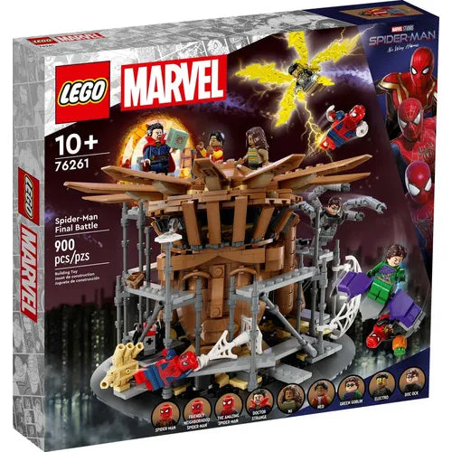 Lego Marvel Batalla Final De Spider-Man 76261 Set De 900 Piezas Con Minifiguras Exclusivas