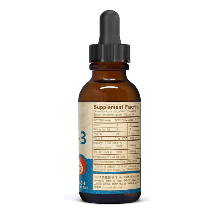 Dha Epa Líquido Herbario Sabor Limón 60 Mililitros 40005 - Imagen 3