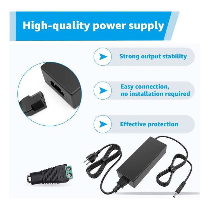 Adaptador De Alimentación 5v 10a 100-240v A Corriente Contin - Imagen 5