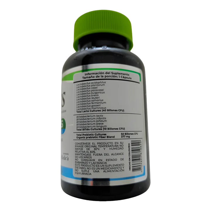 Biotics Probioticos Prebioticos Sin Sabor - Imagen 3