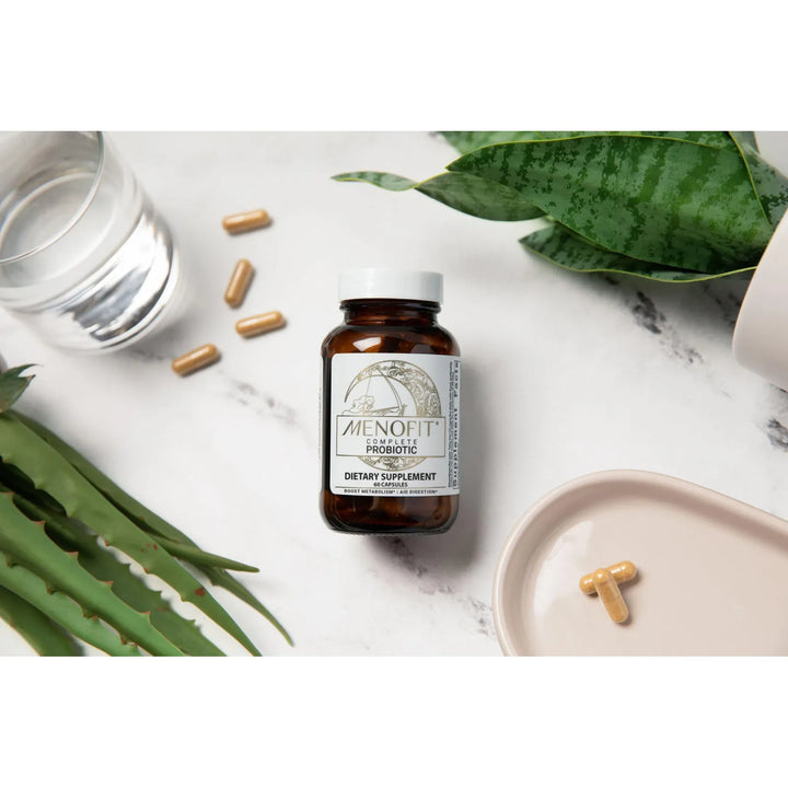 Cápsulas Menofit Probiótico Avanzado Con Vitaminas Y Trébol - Imagen 3