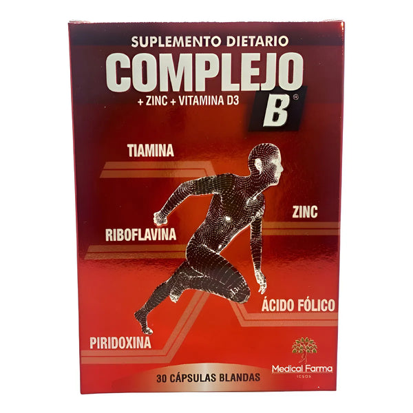  Complejo B + Zinc + Vitamina D3 Neutro - Imagen 1